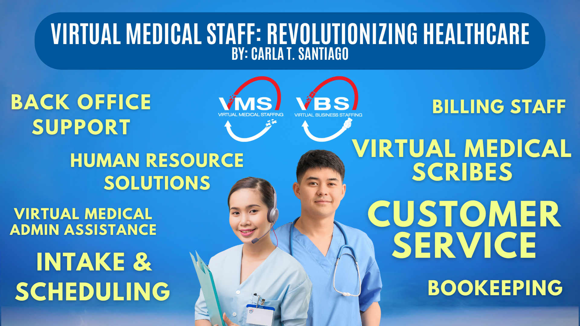 BLOG Thumbnail Virtual Medical Assistants Revolutionizing Healthcare